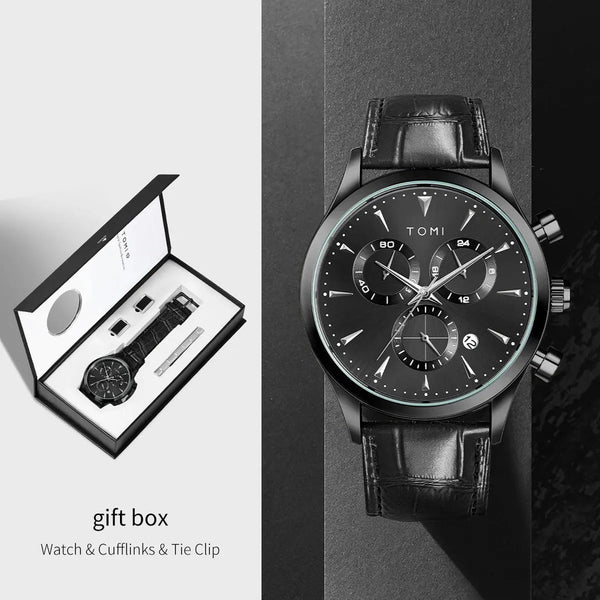 TOMI T-602 Chronograph Premium Luxury Business Men's Watch