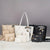 Neues Stilvolles, Modernes und Vielseitiges Minimalistisches Wellen-Stickerei-Taschen-Set mit 5 Teilen
